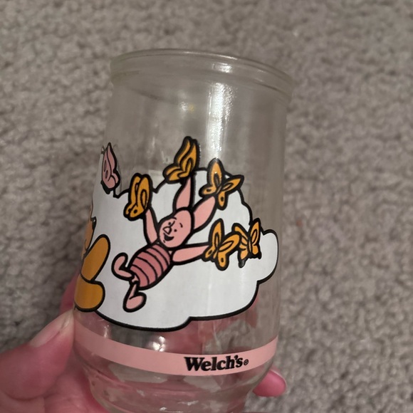 Cartoon Character Glass Set - Blue and Pink - Picture 5 of 6